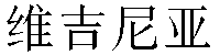 Chinese Name Virginia