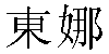 Traditional Chinese Name Donna