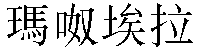 Traditional Chinese Name Manuela 2
