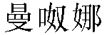 Traditional Chinese Name Manuela2 2