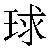 Chinese Symbol For Sphere